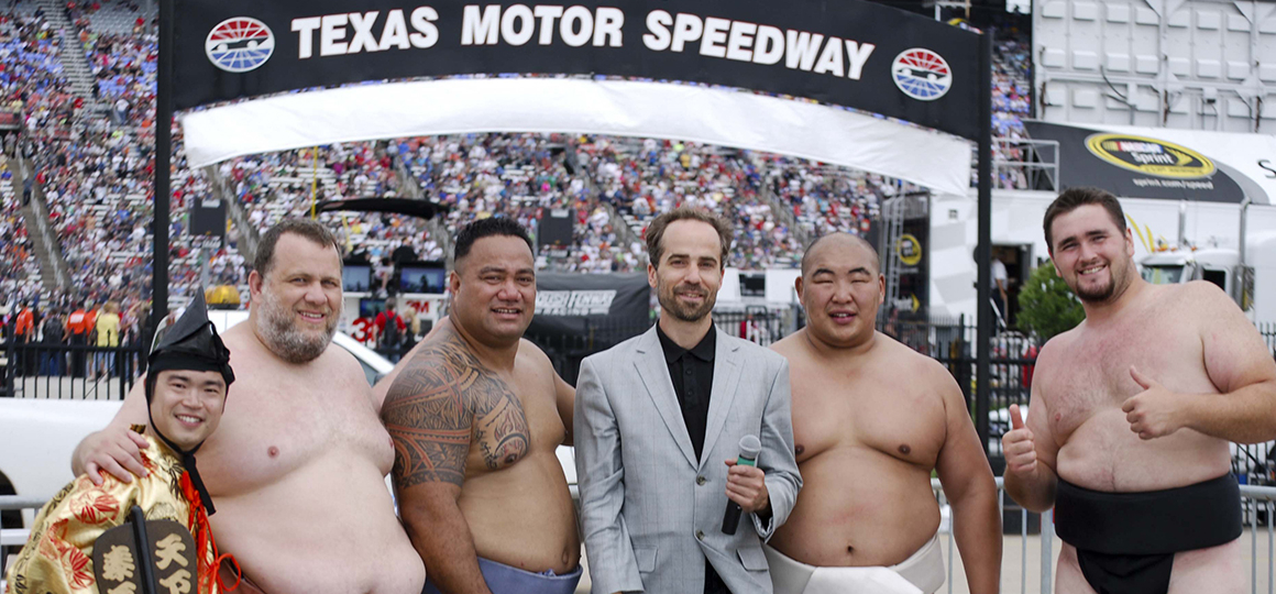Texas motor Speedway sumo demo