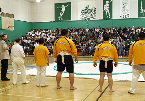 Sumo demo @ Hamilton High School