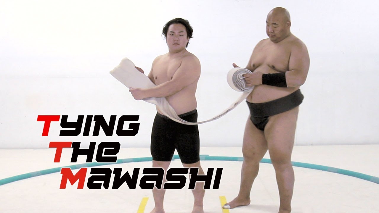 Tying the Mawashi
